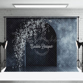 Lofaris Retro Floral Arch Wall Wedding Photography Backdrop